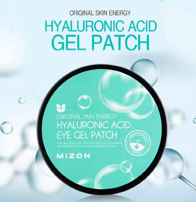 MIZON Hyaluronic Acid Eye Gel Patch Гидрогелевые патчи с гиалуроновой кислотой, 60 шт