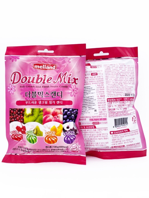 Melland Карамель леденцовая Двойной Микс Double Mix, 2 уп*100 г Melland Карамель леденцовая Двойной Микс Double Mix, 2 уп*100 г