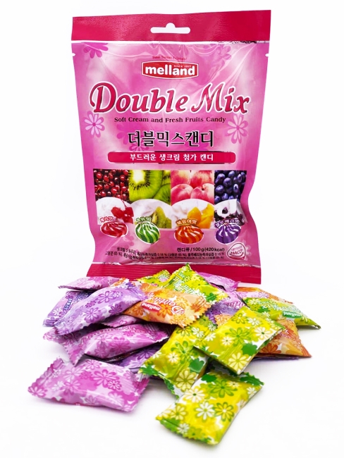 Melland Карамель леденцовая Двойной Микс Double Mix, 2 уп*100 г Melland Карамель леденцовая Двойной Микс Double Mix, 2 уп*100 г