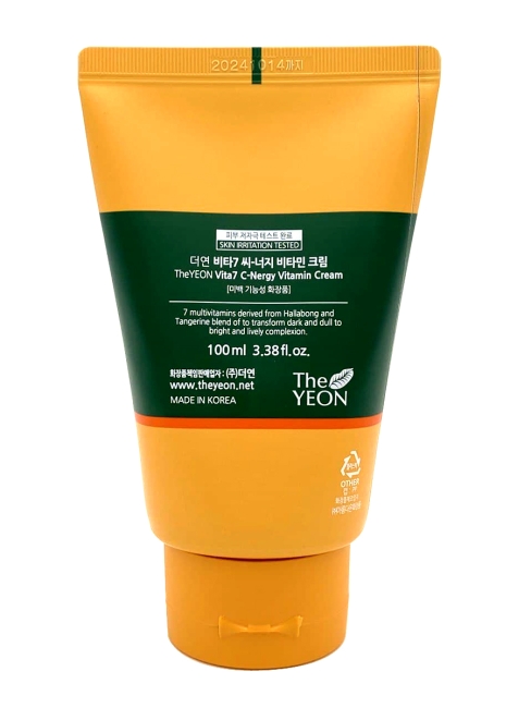 The YEON Крем для лица и шеи Мультивитаминный Vita7 C-Nergy Vitamin Cream, 100 мл