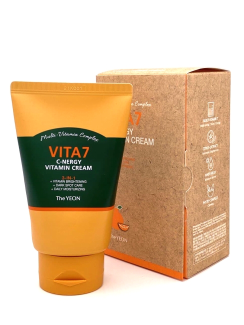 The YEON Крем для лица и шеи Мультивитаминный Vita7 C-Nergy Vitamin Cream, 100 мл