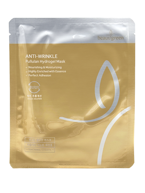 BeauuGreen Маска для лица гидрогелевая омолаживающая с пуллуланом Anti-Wrinkle Pullulan Hydrogel Mask, 30 г BeauuGreen Маска для лица гидрогелевая омолаживающая с пуллуланом Anti-Wrinkle Pullulan Hydrogel Mask, 30 г