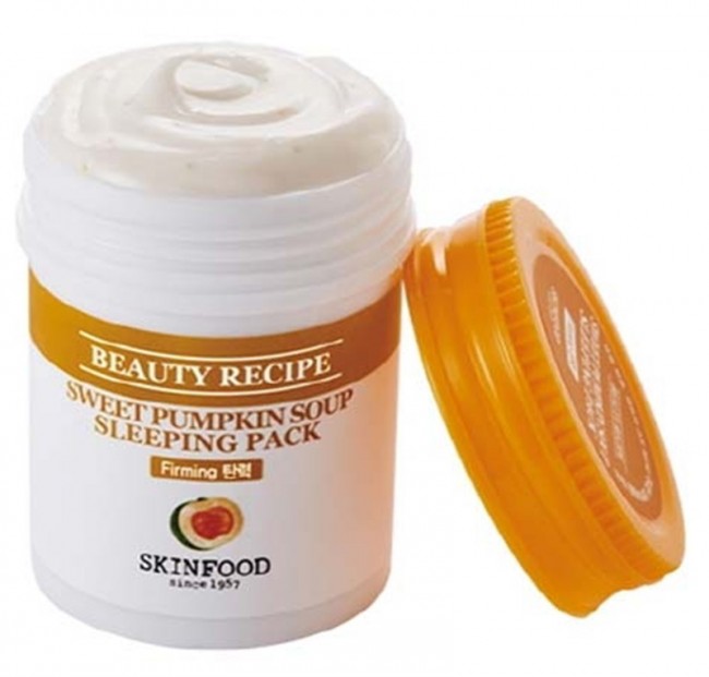 SKINFOOD Beauty Recipe Pumpkin Soup Sleeping Pack Ночная маска с экстрактом тыквы, 88 мл