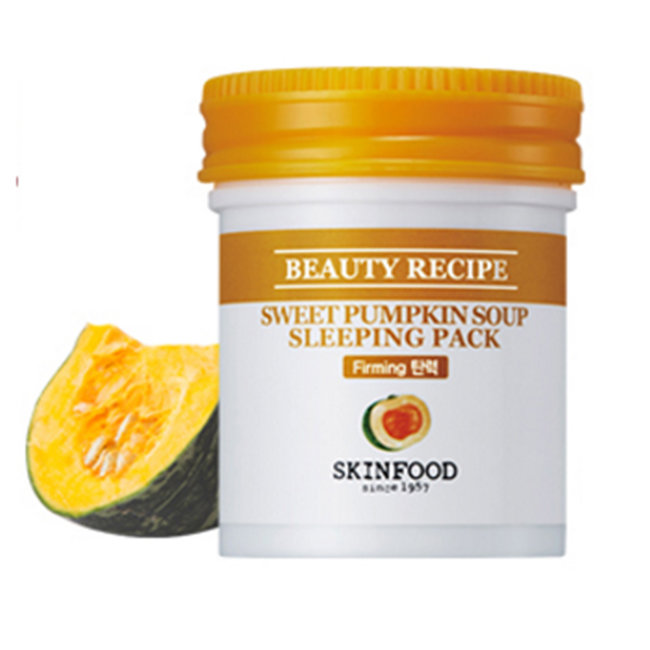 SKINFOOD Beauty Recipe Pumpkin Soup Sleeping Pack Ночная маска с экстрактом тыквы, 88 мл