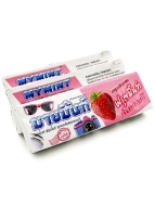 Boonprasert Конфета жевательная со вкусом мяты и клубники My Mint Strawberry Mint Flavoured Candy, 3 шт. х 32 г