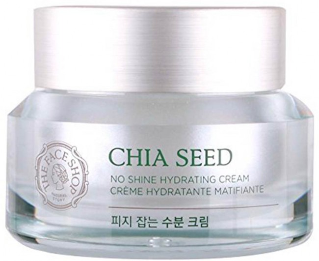 THE FACE SHOP Chia Seed No Shine Hydrating Cream Матирующий крем для лица, 50 мл