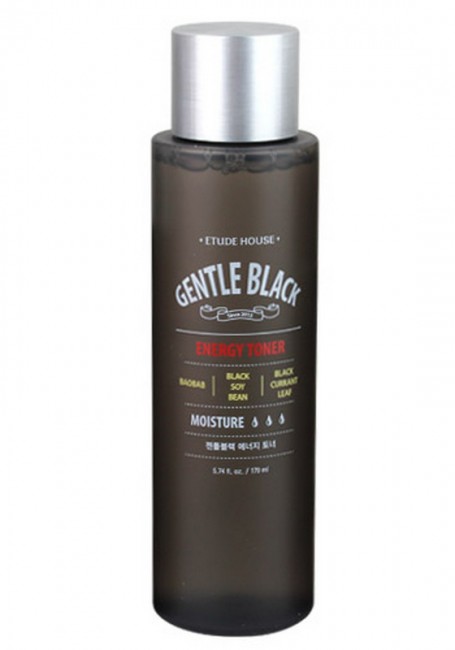 ETUDE HOUSE Gentle Black Energy Toner Энергетический тоник для мужской кожи, 170 мл ETUDE HOUSE Gentle Black Energy Toner Энергетический тоник для мужской кожи, 170 мл