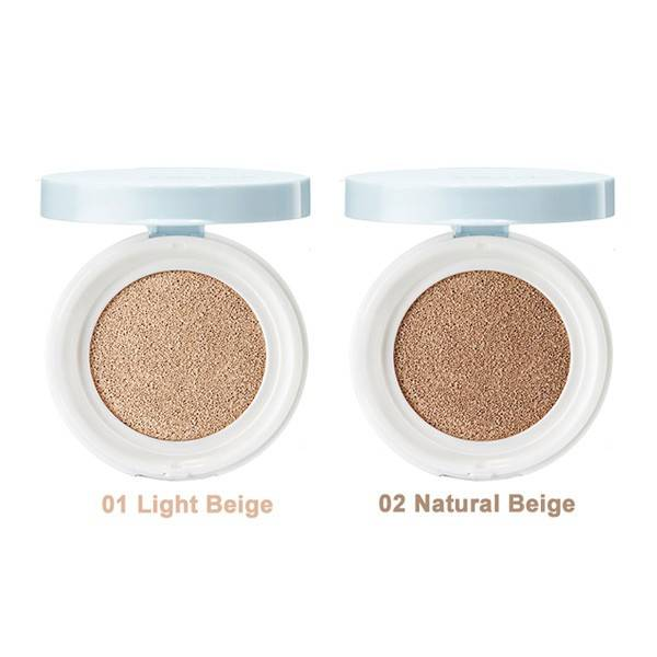 The Saem Основа тональная маскирующая ECO SOUL Cover Stay Cushion 02 Natural Beige, 15 г The Saem Основа тональная маскирующая ECO SOUL Cover Stay Cushion 02 Natural Beige, 15 г