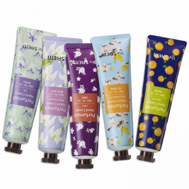 The Saem Крем для рук парфюмированный Perfumed Hand Cream Peach Blossom, 30 мл The Saem Крем для рук парфюмированный Perfumed Hand Cream Peach Blossom, 30 мл