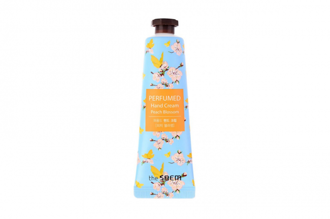 The Saem Крем для рук парфюмированный Perfumed Hand Cream Peach Blossom, 30 мл The Saem Крем для рук парфюмированный Perfumed Hand Cream Peach Blossom, 30 мл