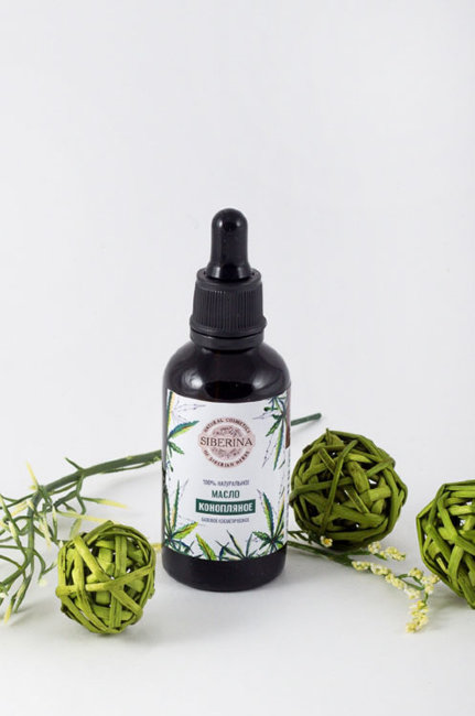 Siberina Масло конопли нераф., 50 мл