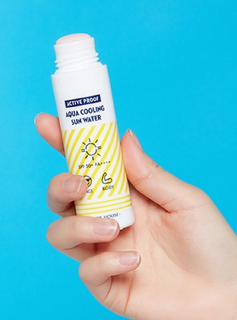 ETUDE HOUSE Active Proof Aqua Cooling Sun Water SPF50+/PA++++ Охлаждающая солнцезащитная вода, 50 мл