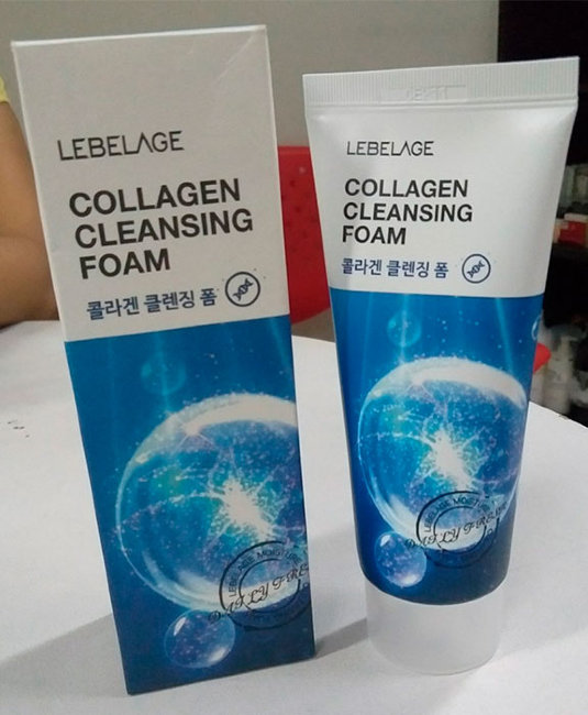 Lebelage Collagen Cleansing Foam Пенка для умывания с коллагеном, 100 мл