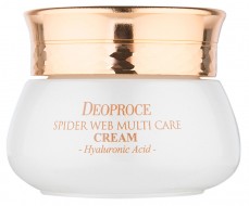 Deoproce Spider Web Multi Care Cream Омолаживающий крем с протеинами паутины, 50 мл