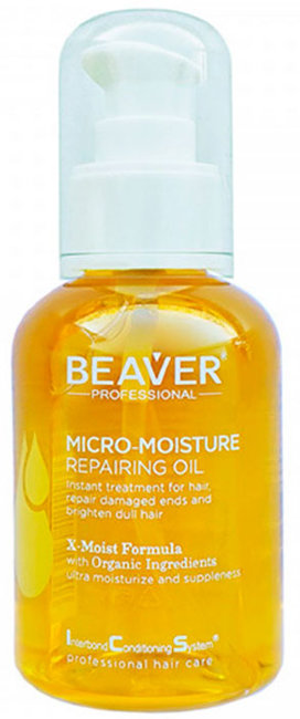 Beaver Professional Micro-Moisture Repairing Oil Увлажняющее и восстанавливающее микропроникающее масло для поврежденных волос I.C.S., 100 мл Beaver Professional Micro-Moisture Repairing Oil Увлажняющее и восстанавливающее микропроникающее масло для поврежденных волос I.C.S., 100 мл