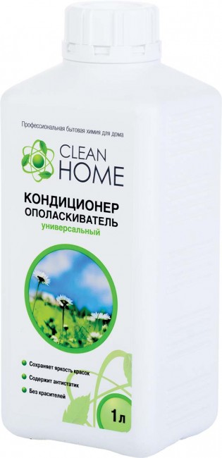 Clean Home Кондиционер для белья Альпийские луга, 1 л Clean Home Кондиционер для белья Альпийские луга, 1 л