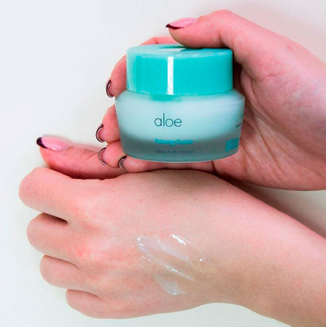 It’s Skin Aloe Relaxing Cream Успокаивающий крем для лица с экстрактом алоэ вера, 50 мл It’s Skin Aloe Relaxing Cream Успокаивающий крем для лица с экстрактом алоэ вера, 50 мл