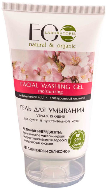 Ecolab Гель для умывания Увлажняющий для сухой и чувствительной кожи лица, 150 мл
