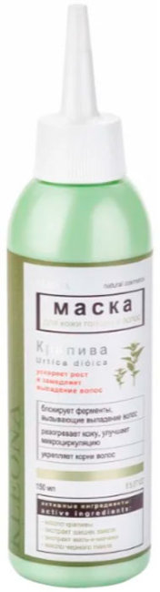 Kleona Маска для кожи головы и волос Крапива, 150 мл