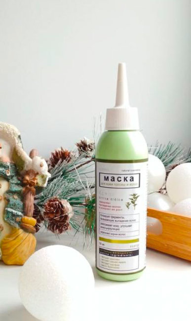 Kleona Маска для кожи головы и волос Крапива, 150 мл