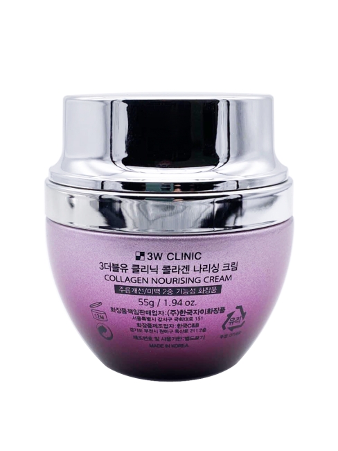 3W Clinic Крем для лица с коллагеном антивозрастной Collagen Nourising Cream, 50 мл 3W Clinic Крем для лица с коллагеном антивозрастной Collagen Nourising Cream, 50 мл