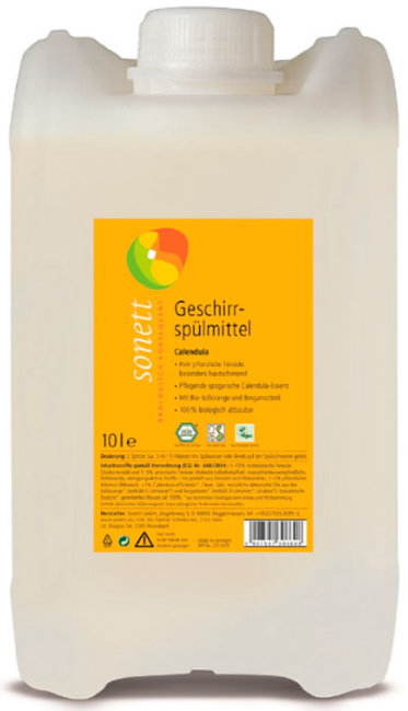 Sonett Средство для мытья посуды Календула, 10 л