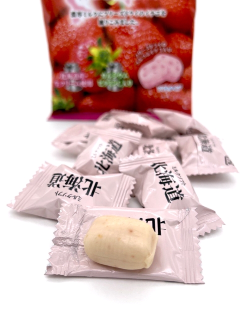 RIBON Карамель мягкая молочно-клубничная Hokkaido Strawberry Soft, 2 уп*66 г RIBON Карамель мягкая молочно-клубничная Hokkaido Strawberry Soft, 2 уп*66 г