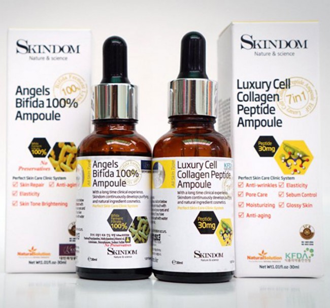 Skindom Сыворотка концентрат ферментов бифидобактерий 100% Angels Bifida 100% Ampoule, 30 мл