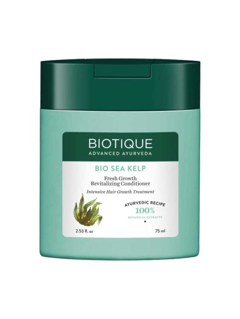 Biotique Кондиционер для волос с морскими водорослями Bio Sea Kelp Fresh Growth Revitalizing Conditioner, 75 мл Biotique Кондиционер для волос с морскими водорослями Bio Sea Kelp Fresh Growth Revitalizing Conditioner, 75 мл