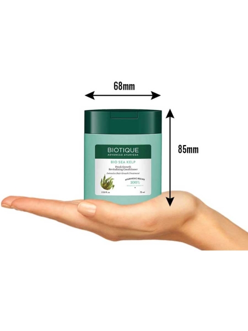 Biotique Кондиционер для волос с морскими водорослями Bio Sea Kelp Fresh Growth Revitalizing Conditioner, 75 мл Biotique Кондиционер для волос с морскими водорослями Bio Sea Kelp Fresh Growth Revitalizing Conditioner, 75 мл