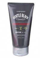 ETUDE HOUSE Gentle Black One Shot Cleansing Foam Пенка для умывания для мужской кожи, 150 мл