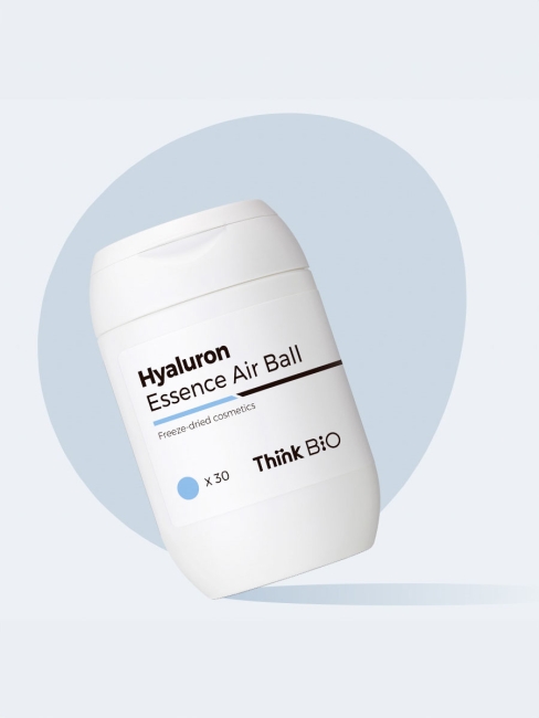Think Bio Сублимированная гиалуроновая эссенция в форме шарика Hyaluron Essence Airball Vegan, 30x27 мг Think Bio Сублимированная гиалуроновая эссенция в форме шарика Hyaluron Essence Airball Vegan, 30x27 мг