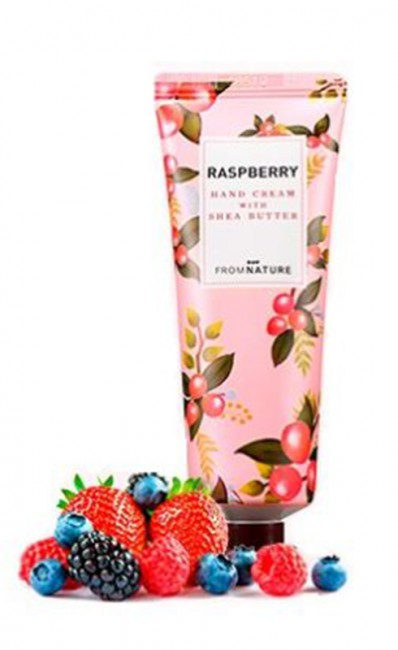 Fromnature Hand Cream With Shea Butter Ruspberry Крем для рук с маслом ши (малина), 50 мл