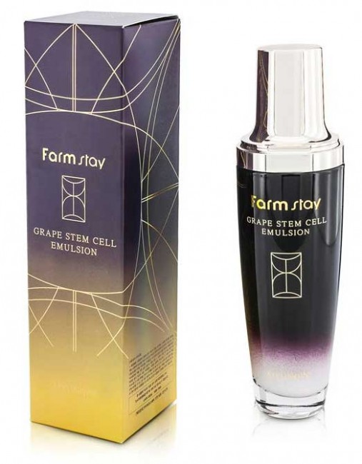 FarmStay Grape Stem Cell Emulsion Эмульсия с фито-стволовыми клетками винограда, 130 мл FarmStay Grape Stem Cell Emulsion Эмульсия с фито-стволовыми клетками винограда, 130 мл