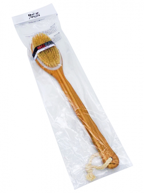 Darkness Щетка массажная для тела с щетиной кабана  Body Brush