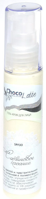 ChocoLatte Гель-крем для лица Сатиновое Касание дневной, SPF 30, подтяжка, тургор, от фотостарения, 50 мл ChocoLatte Гель-крем для лица Сатиновое Касание дневной, SPF 30, подтяжка, тургор, от фотостарения, 50 мл
