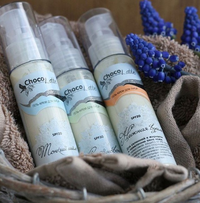 ChocoLatte Гель-крем для лица Сатиновое Касание дневной, SPF 30, подтяжка, тургор, от фотостарения, 50 мл ChocoLatte Гель-крем для лица Сатиновое Касание дневной, SPF 30, подтяжка, тургор, от фотостарения, 50 мл