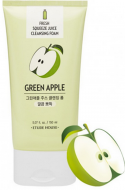 ETUDE HOUSE Fresh Squeeze Huice Cleansing Foam Green Apple Пенка для умывания, 150 мл ETUDE HOUSE Fresh Squeeze Huice Cleansing Foam Green Apple Пенка для умывания, 150 мл