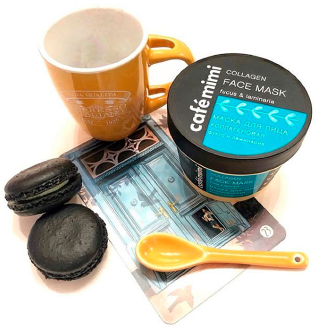 Кафе красоты Le Cafe Mimi Маска для лица Коллагеновая, 110 мл