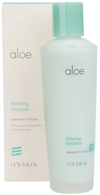 It’s Skin Aloe Relaxing Emulsion Успокаивающая эмульсия с экстрактом сока алоэ вера, 150 мл