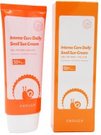 Enough Intense Care Daily Snail Sun Cream Солнцезащитный крем с муцином улитки, 70 мл