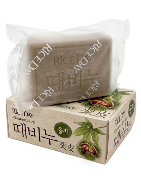 LION Мыло-скраб для тела с медом и каштаном Rice Day Scrub Body Soap, 100 г LION Мыло-скраб для тела с медом и каштаном Rice Day Scrub Body Soap, 100 г