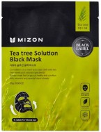 MIZON Tea Tree Solution Black Mask Черная тканевая маска с чайным деревом, 25 мл MIZON Tea Tree Solution Black Mask Черная тканевая маска с чайным деревом, 25 мл