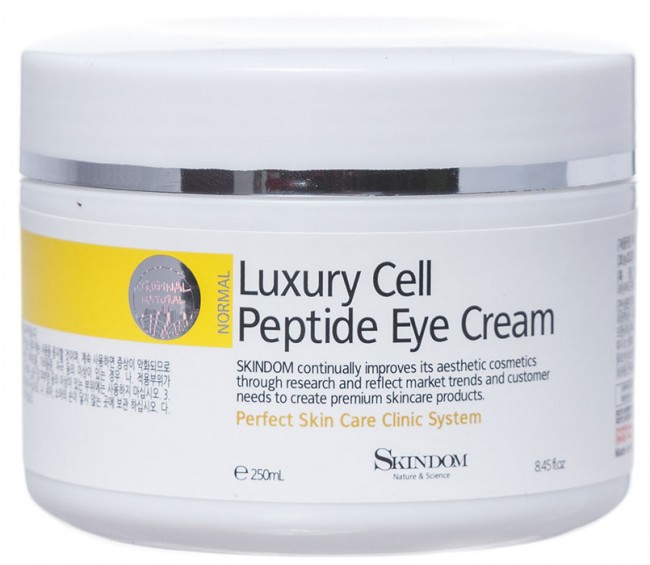 Skindom Luxury Cell Peptide Eye Cream Крем для кожи вокруг глаз с пептидами, 250 мл Skindom Luxury Cell Peptide Eye Cream Крем для кожи вокруг глаз с пептидами, 250 мл