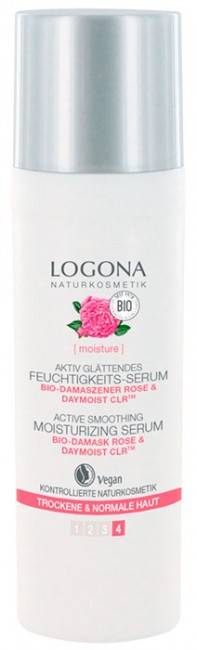 Logona Сыворотка для увлажнения и активного разглаживания, 30 мл
