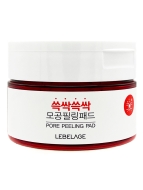 Lebelage Пилинг-пэды для очищения кожи лица Pore Peeling Pad, 60 шт