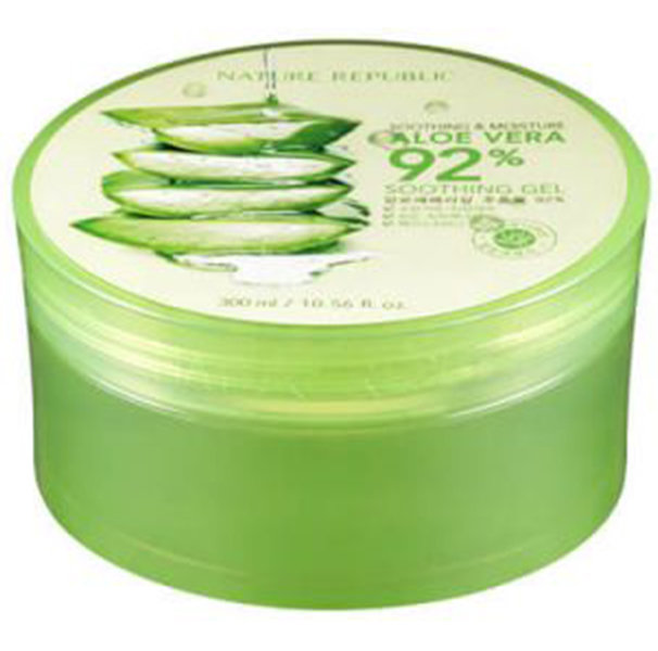 NATURE REPUBLIC Soothing & Moisture Aloe Vera 92% Soothing Gel Универсальный гель с алое, 300 мл NATURE REPUBLIC Soothing & Moisture Aloe Vera 92% Soothing Gel Универсальный гель с алое, 300 мл