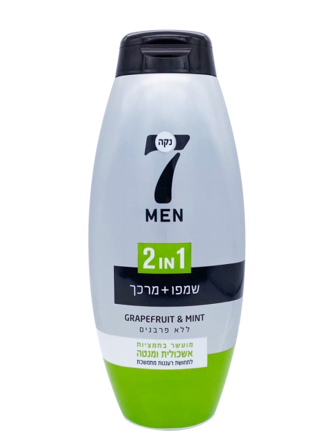 Neca 7 "Мужская сила" Шампунь + Кондиционер 2 в 1 для мужчин, 750 мл