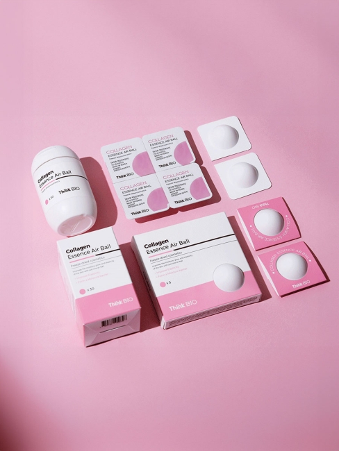 Think Bio Сублимированная коллагеновая эссенция в форме шарика Collagen Essence Air Ball Vegan, 30x40 мг Think Bio Сублимированная коллагеновая эссенция в форме шарика Collagen Essence Air Ball Vegan, 30x40 мг