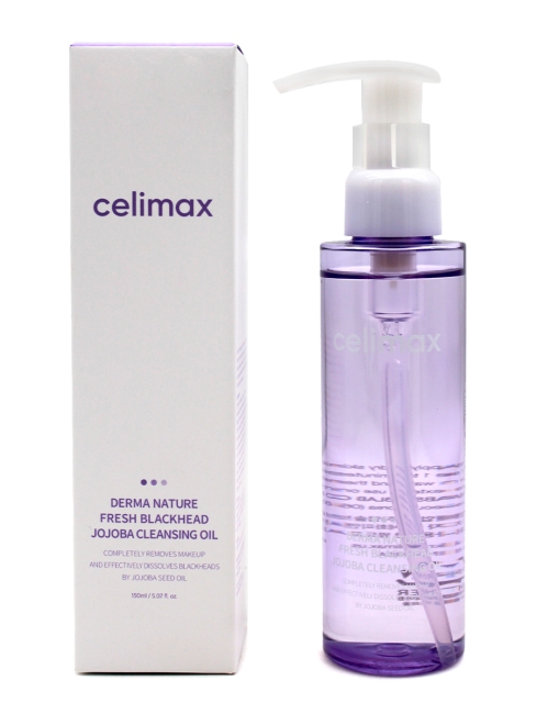 Celimax Гидрофильное масло от черных точек Derma Nature Fresh Blackhead Jojoba Cleansing Oil, 150 мл Celimax Гидрофильное масло от черных точек Derma Nature Fresh Blackhead Jojoba Cleansing Oil, 150 мл